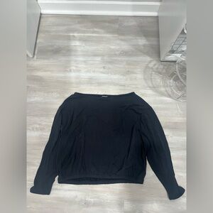 Express Elegant Black Top